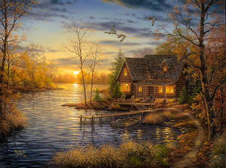 The Art of Abraham Hunter autumn-glow