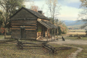 autumn in cades cove