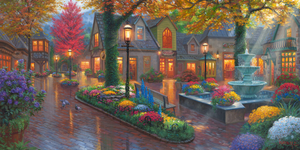 village-evening